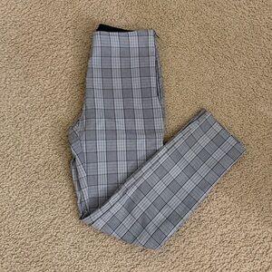 a new day Gray Plaid Ankle Pants